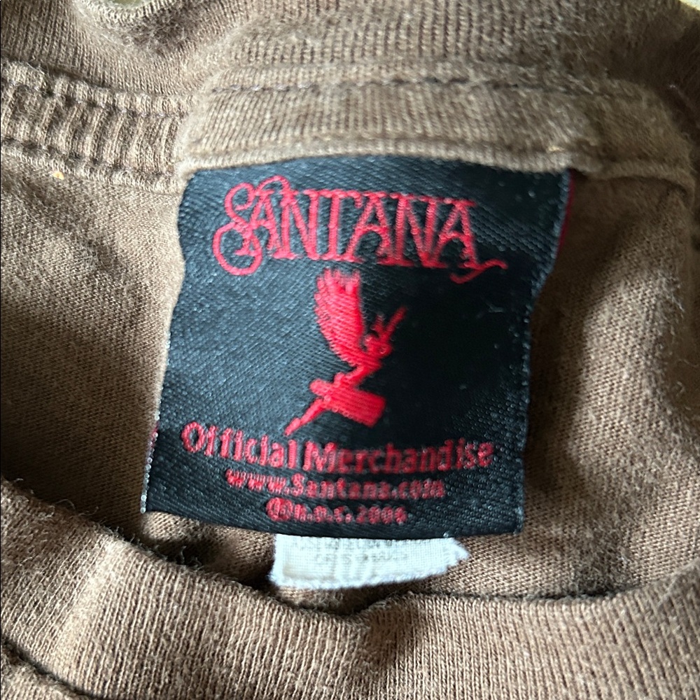 Santana Graphic Tee with Lion Design - Picture 2 of 4